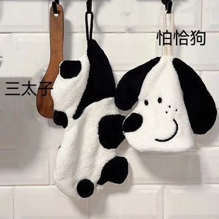 Polar Bear Panda Wipe Hand Towel Hanging Absorbent Toilet Absorbent Hand Wipe Cartoon Cute Cross-border