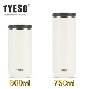 Tyeso новая кофейная чашка большой емкости 304 из нержавеющей стали креативная термальная чашка для мужчин и женщин простой открытый портативный стакан для воды