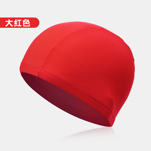 Swimming Cap Cloth Cap Polyester Swimming Cloth Cap Children Adult Universal Comfortable Hot Spring in stock Large Quantity Free Shipping