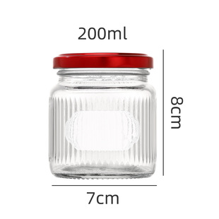 in stock Fresh Stewed Flower Gum Bird's Nest Bottled in Glass Sealed Jar for Steaming and Cooking Food Grade Home and Commercial High Temperature Resistant Jam