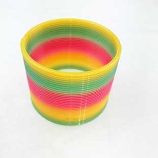 Large Rainbow Circle Magic Plastic Stacking Circle Spring Circle Toy Children's Science and Education Sports Magic Circle Rainbow Circle
