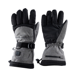 Factory wholesale smart heating gloves three-gear temperature control winter outdoor sports cold protection electric ski gloves
