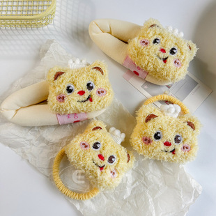 Soft and Cute Butter Bear Hairpin Oversized Breaking Clip Chef Bear Hairpin Sponge Large Clip Headwear