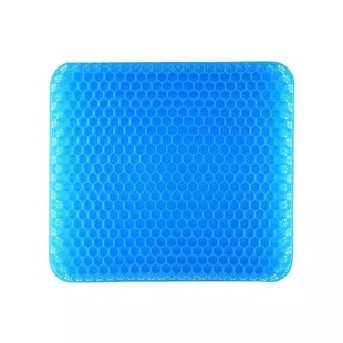 Gel Cushion Summer Chair Office Sitting Chair Cushion Butt Pad Anti-Pain Seat Cushion Honeycomb Silicone Ice Mat