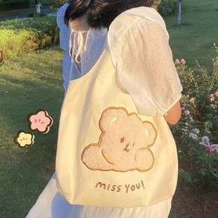 Фабрика прямых продаж класс Badbao Bag Seni 2023 наклонная сумка женская сумка холщовая сумка женская новая студенческая ручная
