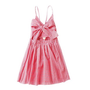 Girls' Sling dress Girls' dress Summer 2024 New Children's Wear Baby Girls' Summer Sling Skirt Small and Medium
