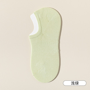 Socks Women's Boat Socks Summer Thin Non-slip and Sweat-absorbent Spring and Autumn Shallow Mouth Invisible Socks Women's Socks Wholesale