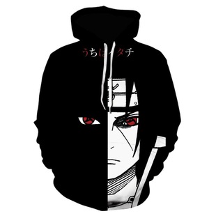 2021 трансграничный новый пуловер с капюшоном от производителей Naruto 3D, детский пуловер с капюшоном для взрослых