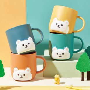 Чашка для мытья детская зубная щетка Костюм для зубной чашки Бытовая Чистка чашка для полоскания рта милый студент детская чашка для зубов чашка для воды мультфильм