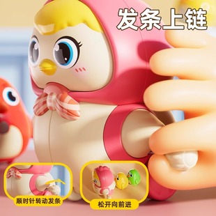 Cross-border chicken protection chicken hair follow mother chicken swing chicken magnetic adorable fun early education climb toy wholesale