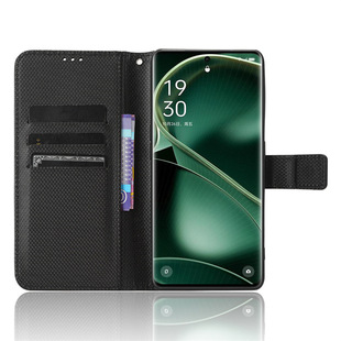 Для OPPO Find X6 Кожаный Чехол для мобильного телефона Find X6 Pro Чехол для мобильного телефона Откидная крышка Алмазный узор Ремешок Карта