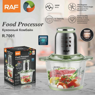Raf European Cross-Border Household Electric Meat Grinder Multi-Functional Meat Grinder Garlic Cooking Machine Small Meat Grinder 3L
