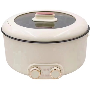 Xianke hot pot, mandarin duck hot pot, multi-functional electric cooker, student dormitory mini electric cooker