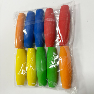 Factory color eva fish float foam far cast eye-catching buoy oval fishing string heart floating fishing gear wholesale
