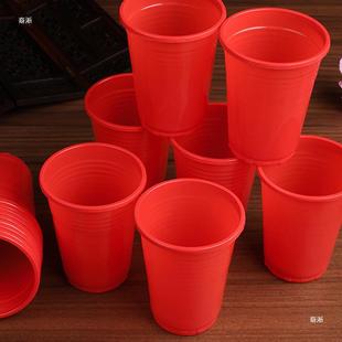 Wedding Supplies Wedding Bowl Thickened Disposable Bowl Chopsticks Spoon Cup Red Wedding Bowl Chopsticks Wedding Wine Banquet Silk Flower