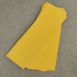 Thick drawing paper supplies yellow Watch paper blank drawing paper 100 sheets