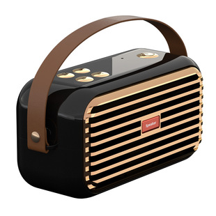 Беспроводной портативный динамик Bluetooth Mini Card Radio Ретро сабвуфер домашний открытый сабвуфер