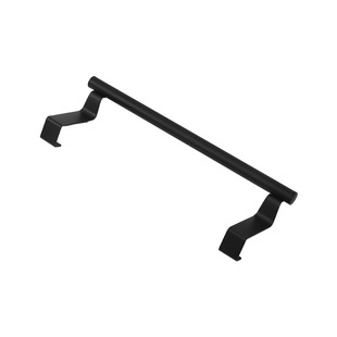 Factory wholesale towel rack kitchen towel rack cabinet door back cloth hanging pole stainless steel single pole towel rack