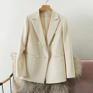 Suit Jacket Women's Spring and Autumn Design Niche 2022 Spring New Korean-style British-style Ins Trendy Casual Suit