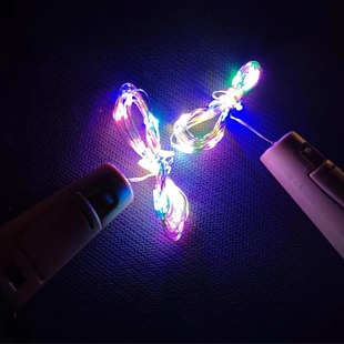 Bottle stopper light AG13 button battery led colored light Christmas decorative string Light Star copper wire string wine bottle stopper light string