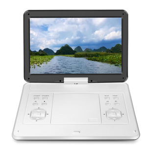 Cross-border English mobile DVD HD portable CD player Video Player large screen rotatable portable