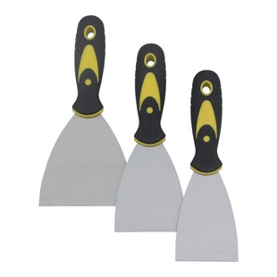 Stainless steel putty scraper putty knife cleaning blade putty scraper thickened small batch of ash knife large wasteland knife