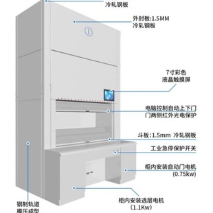 Office file selection cabinet automatic vertical flip File Cabinet intelligent electric RF RFID iron storage cabinet