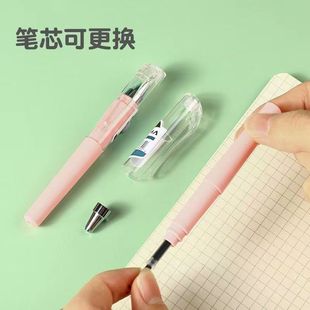 Pocket Pen Color Gel Pen Portable Short Carbon Short Pen Black 0.5mm Mini Sign Pen Black Pen