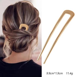 Ball head hair device tool 6-piece set braided hair suit hairpin female four-tooth U-shaped hair bud seven-tooth comb