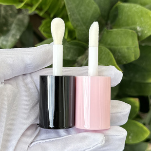CY324 in stock Lip Glaze Bottled Large Straight Brush Round Lip Glaze Tube Lip Glaze Bottle Lip Glaze Empty Tube Packing Material 6ML