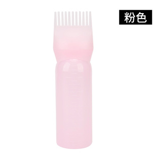 Cross-border Perm Hair Coloring Bottle Coloring Cream Coloring Hair Care Bottle Perm Potion Bottle Softening Shampoo Bottle Shampoo Comb Shampoo Bottle
