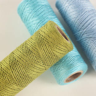 Factory Direct 1mm color cotton rope diy hand-woven tag rope 100m/roll handmade cotton thread material