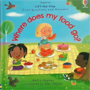 Usborne Lift The Flap Первые вопросы и ответы Картонный флип