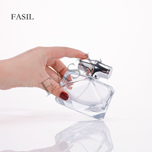 Factory in stock 80ml multi-edge non-specification perfume bottle niche glass products perfume split empty bottle