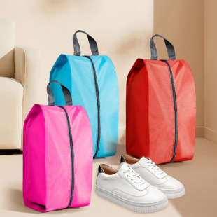 Direct polyester travel shoe bag travel shoe bag dustproof shoe cover moisture-proof portable shoes storage bag