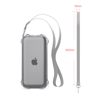 New Four Corner Drop-resistant Apple battery Protective Case for High Transparent Head Display Vision Pro Power Protection Case