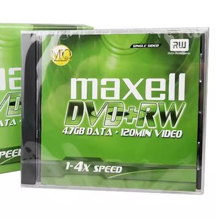Maxell maxell DVD RW 4-speed 4.7G rewritable DVD disc single-chip box