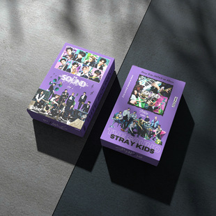 55 Stray Kids Stray children's album same lomo Ka Huang Xuan Chen Collection collection small card postcard