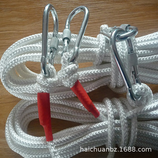 Fire Rope Emergency Rescue Rope Emergency Escape Rope 8mm10mm Steel Wire Core Nylon Outdoor Life Saving Safety Rope