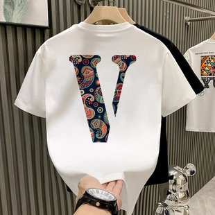 Европейские и американские трансграничные производители электроэнергии High Street Chao Brand футболки с короткими рукавами для мужчин и женщин