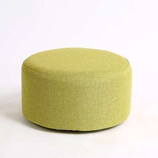 Low Stool Solid Wood Small Stool Household Sitting Pier Coffee Table Stool Living Room Sofa Stool Creative Small Bench Round Stool Shoe Changing Stool