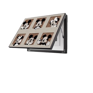 Cartoon Cartoon electric meter box decorative painting high-end light luxury Mickey strong weak electric box covering mural distribution box hanging painting