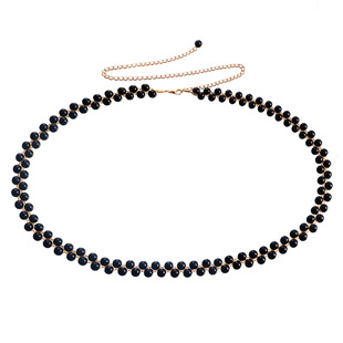 European and American Multi-layer Tassel Imitation Pearl Waist Chain Spice Girl Bikini Beach Style Body Chain All-match Distinctive Belt Accessories