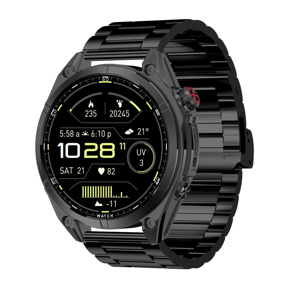 Cross-border S8pro outdoor sports bluetooth compass AI voice assist flashlight smart watch