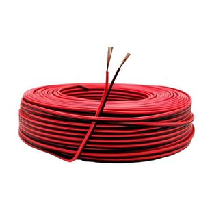 Led strip accessories extension line red and black wire two core all copper wire parallel wire special soft silicone red and black parallel wire