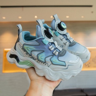 Autumn 2024 Children's sneaker Boys' Breathable Running Shoes Girls' Soft Sole Casual Shoes Student Non-slip Twisted Shoes