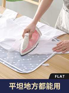 Household desktop heat insulation ironing pad dormitory steam portable folding ironing pad sponge electric ironing board hanging ironing