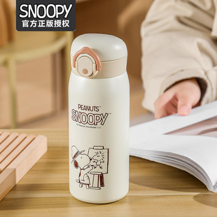 [Официальные подлинные товары] Snoopy 316 Изолированная нержавеющая сталь чашка холодного чая корейский стиль свежий художественный