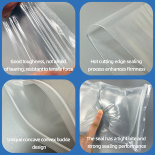 Cross border self sealing bag, transparent PE sealing bag