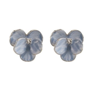 Real Beauty ~ Flower Earrings Niche Design High-end Retro Petal Earrings Women's Light Luxury Unique Earrings